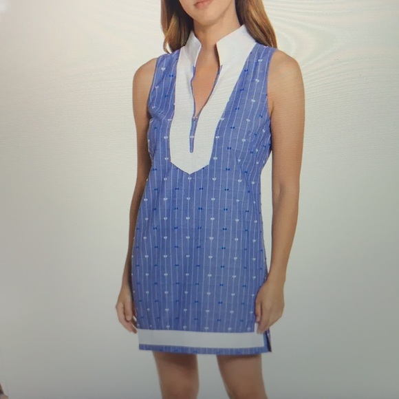 NWT. Eliza j. Navy shift sleeveless dress